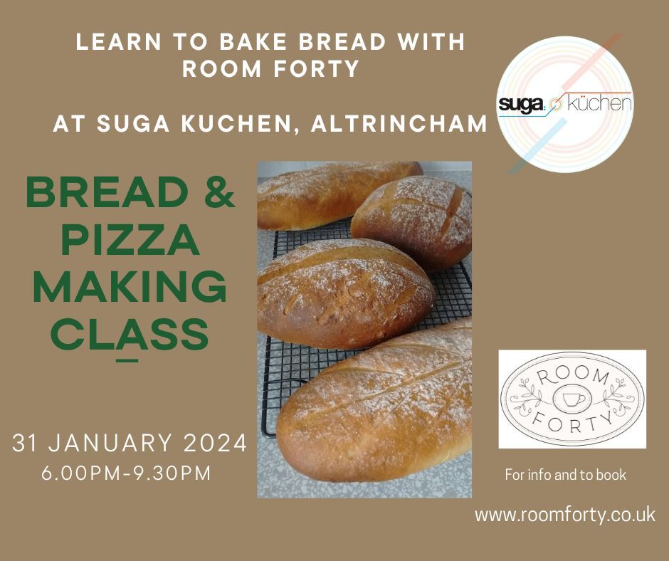 Bread making class at Suga Kuchen