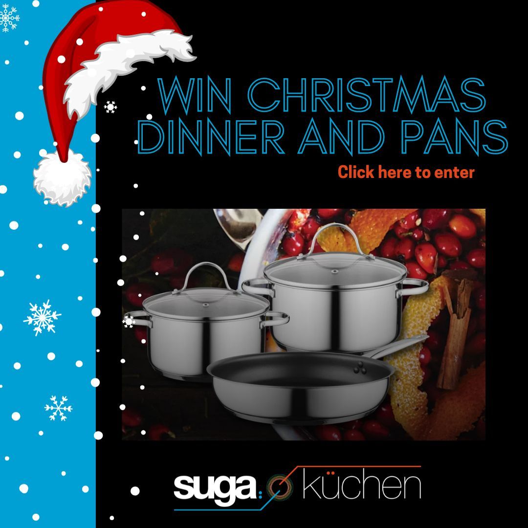 Win Christmas Dinner hamper and pan set